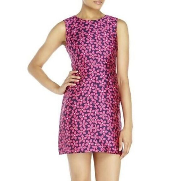 Diane Von Furstenberg Carpreena Sleeveless Floral Dress - Picture 1 of 8